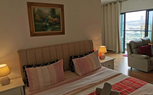 Apple 4@Menara Simfoni/King Bed/Wifi/Netflix/TVBOX – Guest Rooms – Kajang