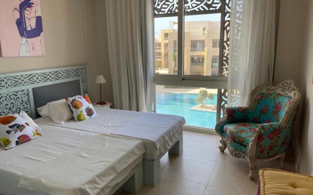 Lovely 1 bedroom at Mangrouvy Gouna & Beach access