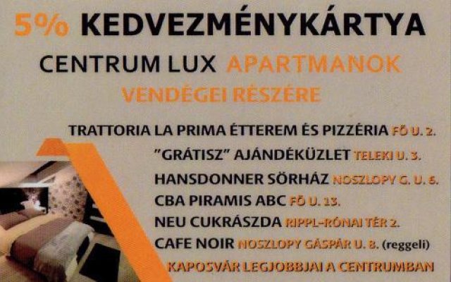 Centrum Lux Apartman