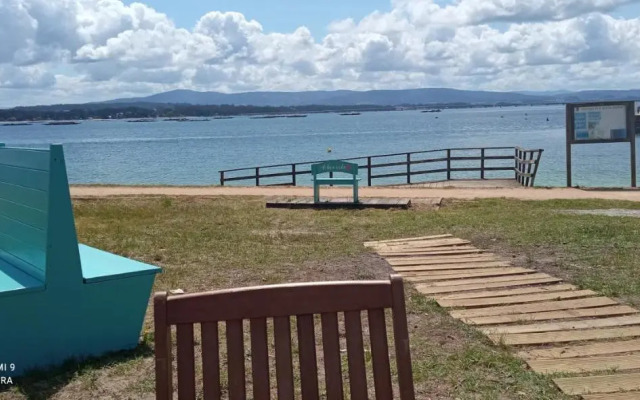 Casa de playa en un pequeño paraíso