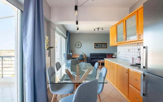 Valeria Sea View Apartment in Rethymno, Crete