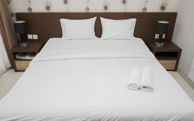 Relaxing Studio Apartment Atria Residences Near Summarecon Mall Serpong
