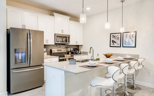 Elegant home with themed bedrooms near Disney