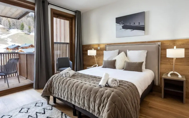 Apartment in Plagne 1800 With Ski-in/ski-out