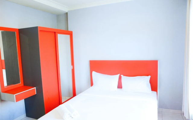 Simple Studio with Balcony at Gardenia Boulevard Apartment