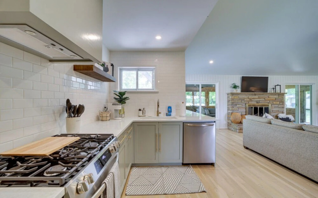 Well-appointed Tulsa Home w/ Fire Pit & Patio!