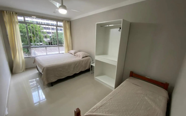 Apartamento na praia de Santos