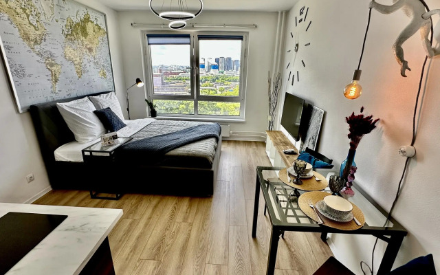 Moscow Apartment на улице Новохохловская 15 корпус 1