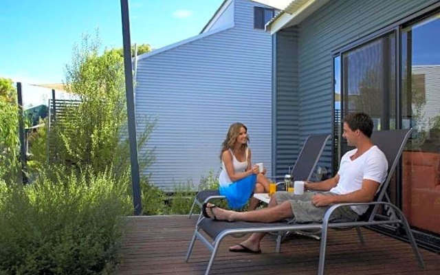 Footprints at Preston Beach