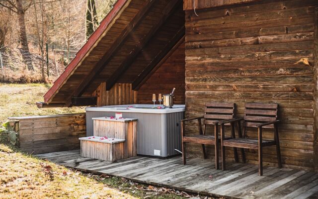 Wooden Cabin Žurej With Hot Tub