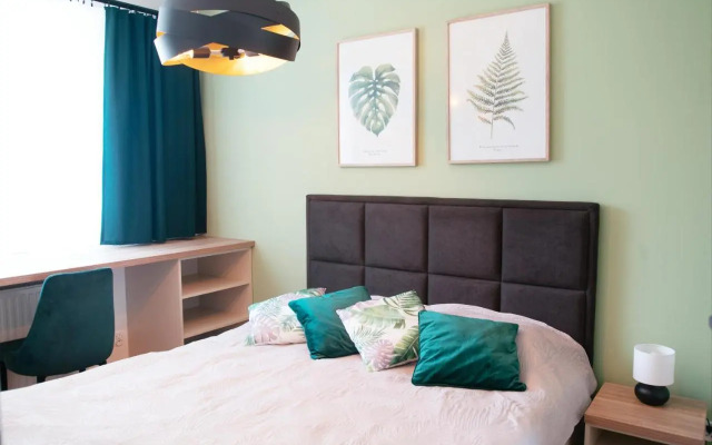 Apartament Zielony - Okrzei (Garaż, Targi)