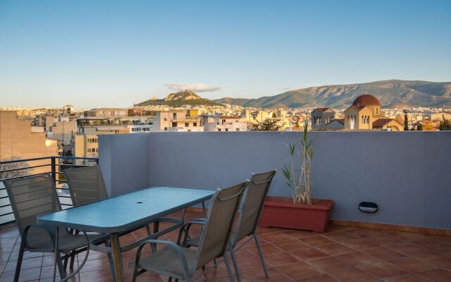 Virgo Loft Spectacular Acropolis View