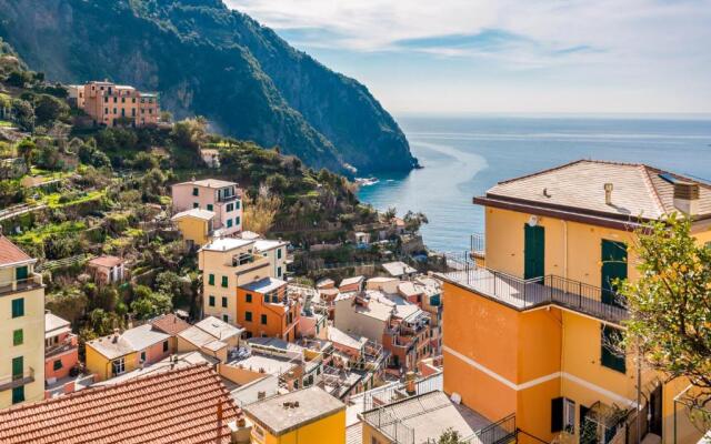 Villino Caterina House: big terrace seaview