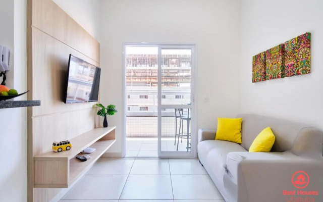 BH46: AR PISCINA E VARANDA GOURMET - 250m DA PRAIA