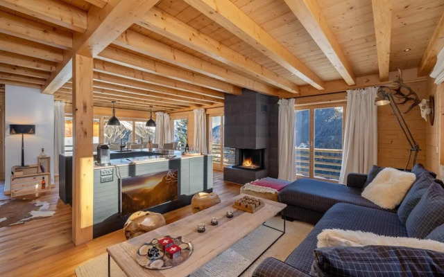 Chalet 18 Îles Luxury Chalet With Sauna La Tzoumaz