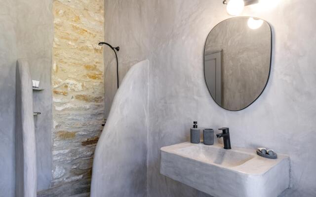 Villa Gaia Syros | 1800's Stone Building