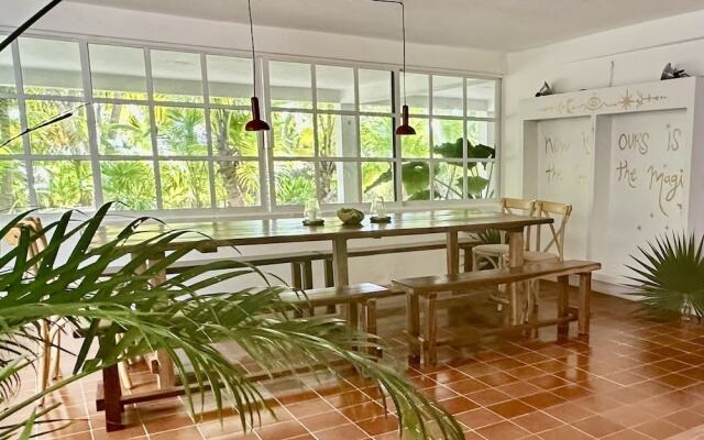 Casa Airam Beachfront Villa in Sian Kaan