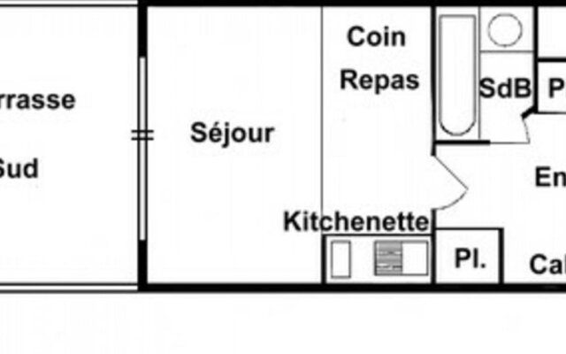 Appartement Les Saisies, 1 pièce, 5 personnes - FR-1-293-130
