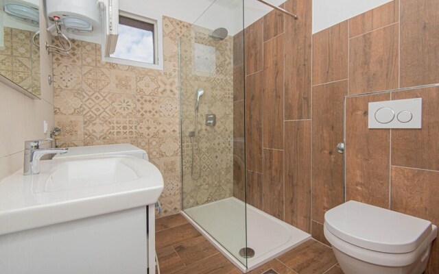 Awesome Home in Jezera with Hot Tub, WiFi & 1 Bedrooms