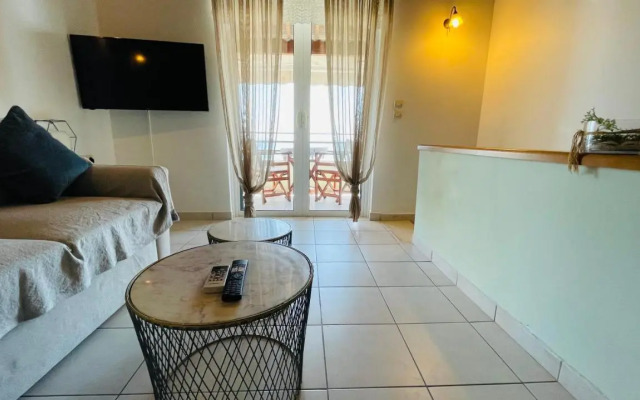 Glyfada beach two floors apartment 2-3 people
