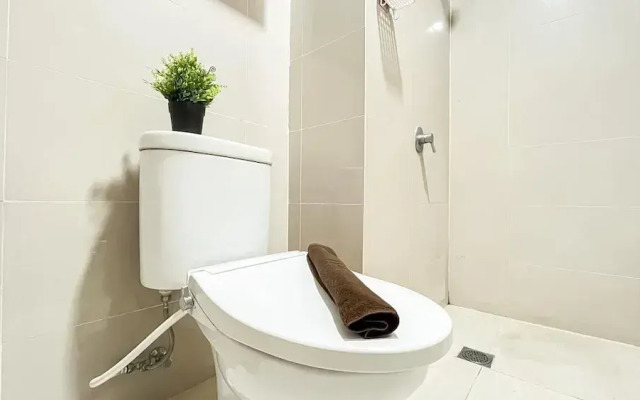 Soft Neutral Studio At B Residence Apartment