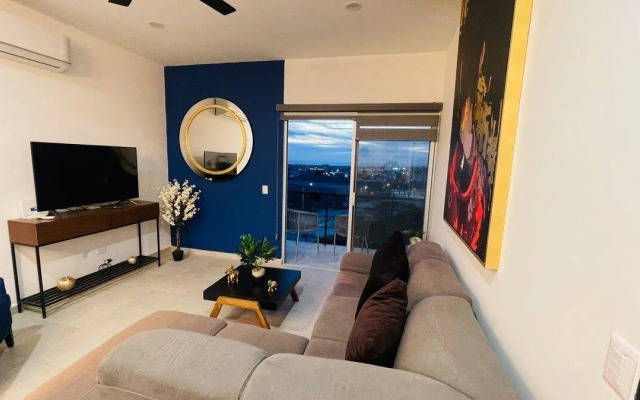 Céntrico #Condo vista al Mar con alberca 2br