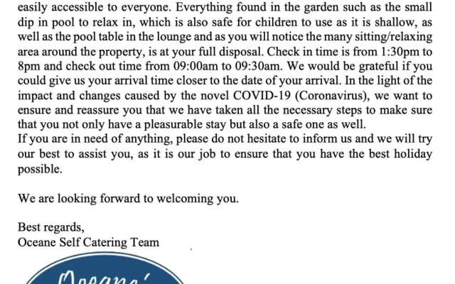 Oceane Self Catering