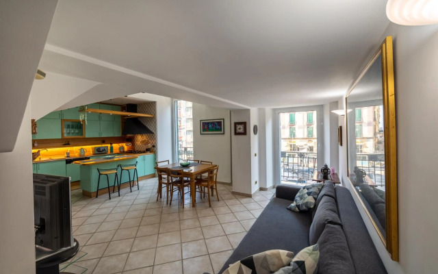 Casa Riviera, Big Apartment with Sea View on Chiaia