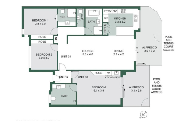 Unit 30 - 31 'Coolum Seaside', Coolum Beach