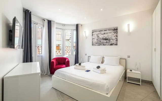 Charming Flat - AC - 2BR - 6P - Cannes