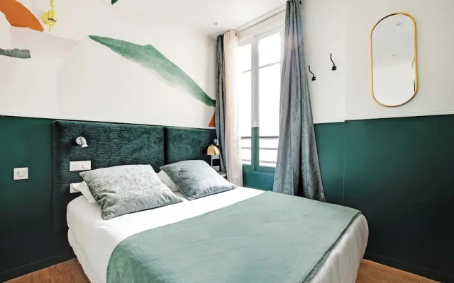 Beautiful Studio for 2P With A/C - Near Montmartre