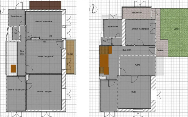 Traditionell-modernes Haus in Hötting