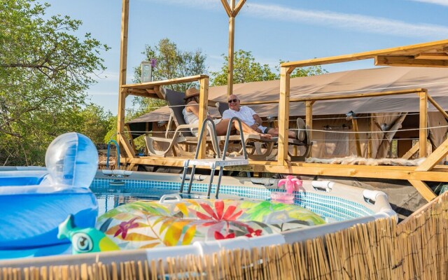 Safari Tent With Private Pool in Albufeira