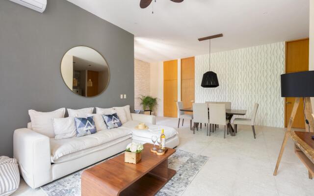 Beautiful Spacious 3BR Aldea Zama Best Wifi Great Facilities
