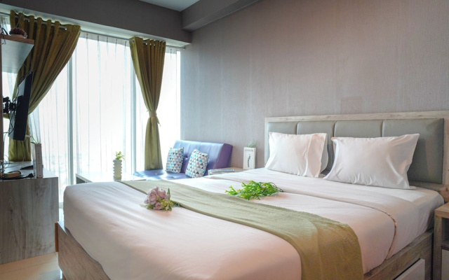 Compact 1Br (No Living Room) At Apartment Grand Kamala Lagoon