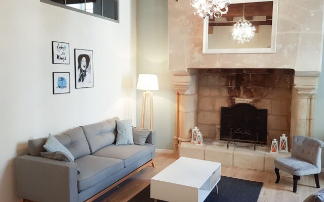 Grand T2 Vieux Tours Immeuble historique