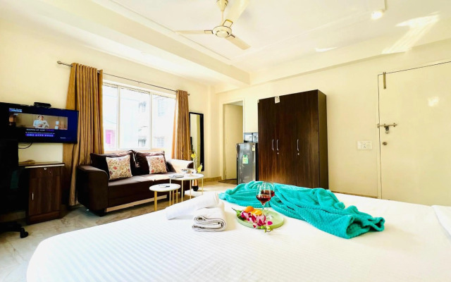 BluO Lake View Studio NewTown, Terrace Garden, Gym