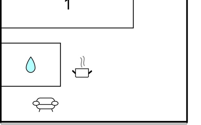 Nice Apartment in Kuciste-perna With 1 Bedrooms and Wifi