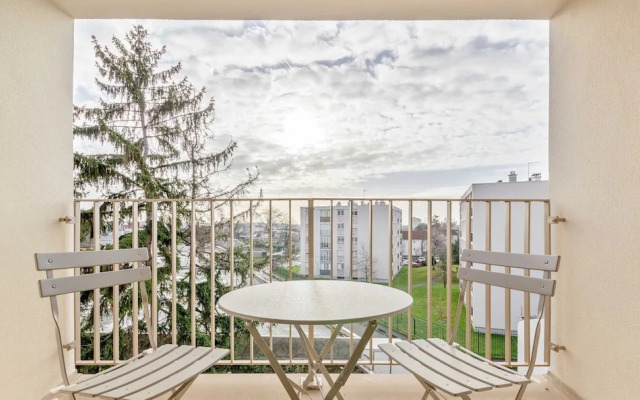 Bright apt With Balcony -6p-proche Disney/paris