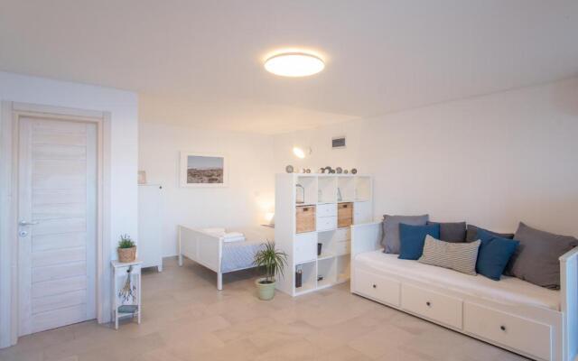 A White Cliffside Studio