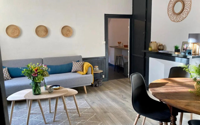 joli appartement quartier historique, 5 pers