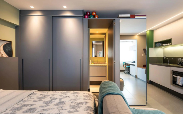 Pinheiros Faria Lima, Novo, 38M2, WIFI500MB