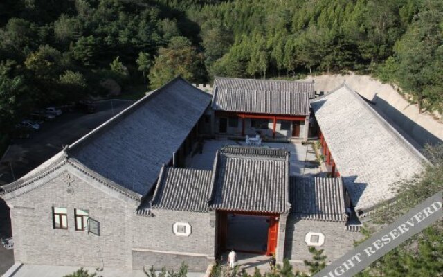 Beijing Badaling Great Wall old ancient inn yard