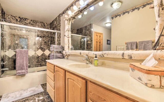 Waterfront Lake Tomahawk Cabin w/ Game Room!