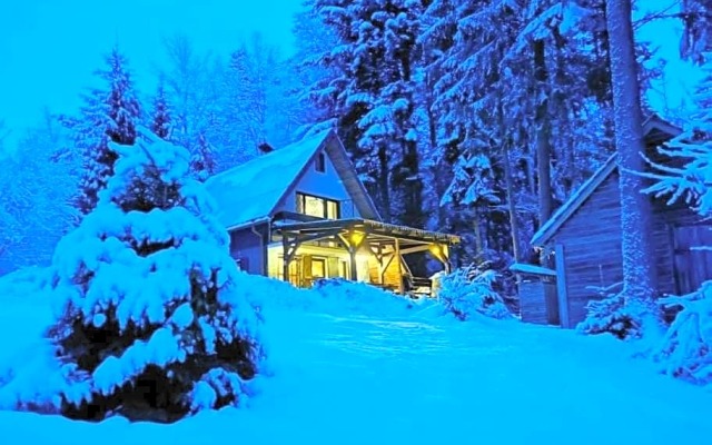 Krpáčovo, Nízke Tatry - chata na kraji lesa