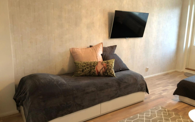 Perheasunto keskustassa