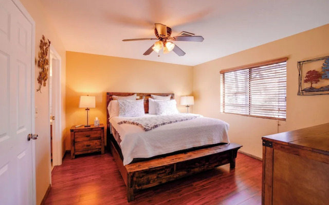2 Mi to Whiskey Row: Tranquil Getaway w/ Deck!