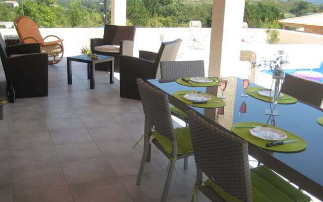 Serene Holiday Home in Les Mages With Balcony