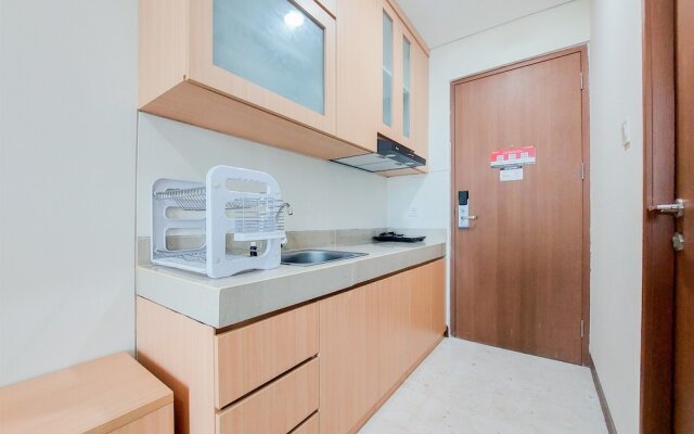 Warm And Simply Look Studio Apartment At B Residence