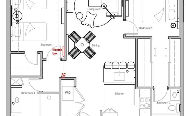 1br Luxury Apartment | Heated Pool by Wanderjaunt